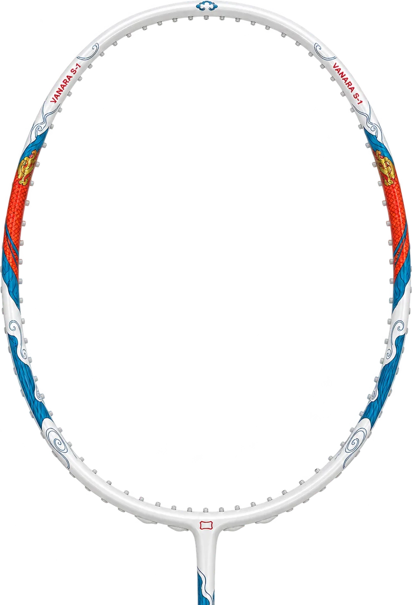 MONS Vanara S-1 racket head and frame close-up